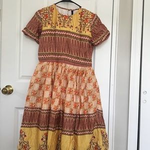 Indian style designer frock dress